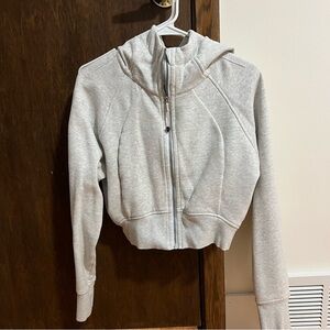 Lululemon Athletica Heather Gray Zip-Up Jacket